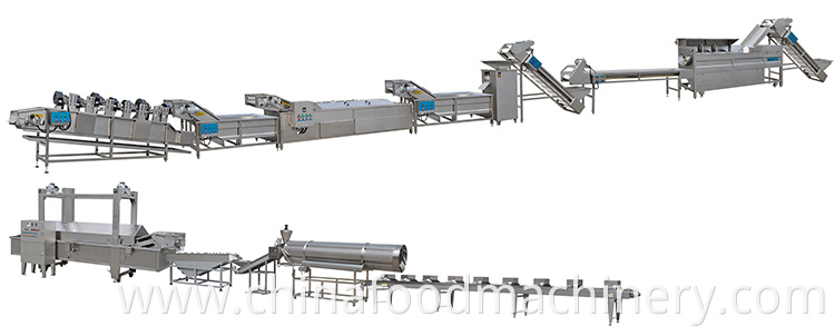 fresh photo chips process line